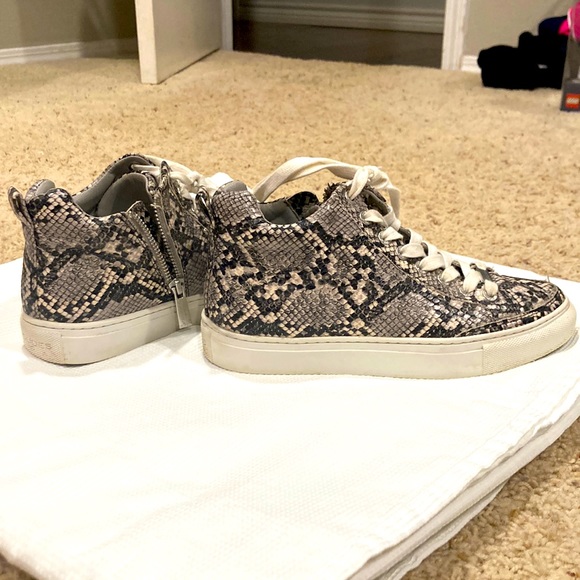J Slides Shoes - J/Slides NYC Snake Print High Top